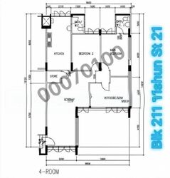 Blk 211 Yishun Palm Spring (Yishun), HDB 4 Rooms #635045231